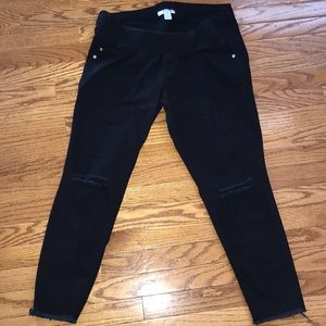Motherhood Maternity Black Jeans